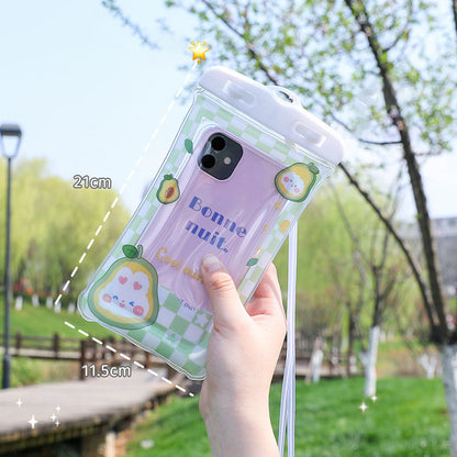 Big Sale - New Cute Cartoon Universal Waterproof Phone Pouch [Airbags Float + Touchscreen]