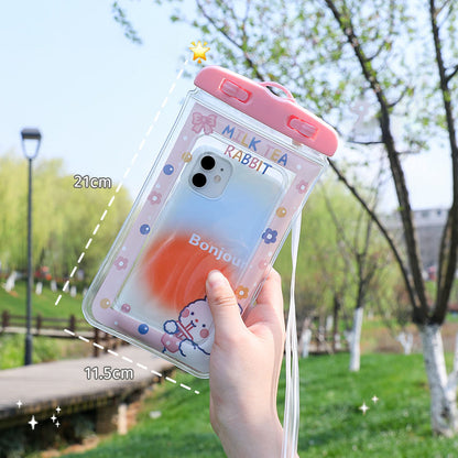 Big Sale - New Cute Cartoon Universal Waterproof Phone Pouch [Airbags Float + Touchscreen]