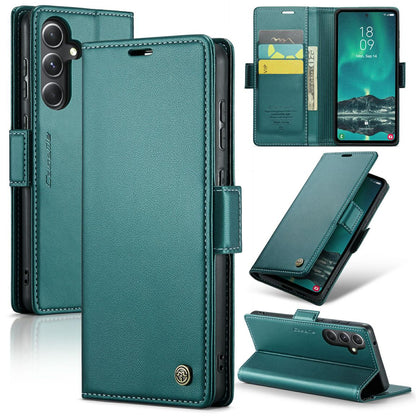 New RFID Blocking Card Holder Wireless Charging Phone Case for Samsung Galaxy S25