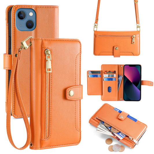 New Cross Body Leather Phone Case for iPhone 14/14 Pro/14 Plus/14 Pro Max