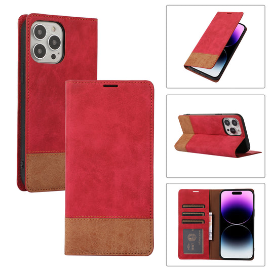 New Anti-drop Card Holder Leather Phone Case for iPhone 14/14 Pro/14 Plus/14 Pro Max